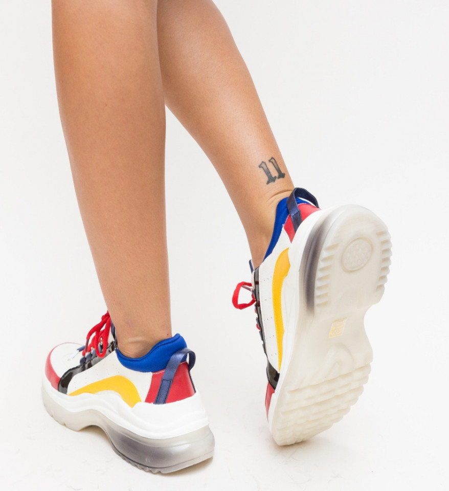 Pantofi Sport Skizo Rosii - Img 3
