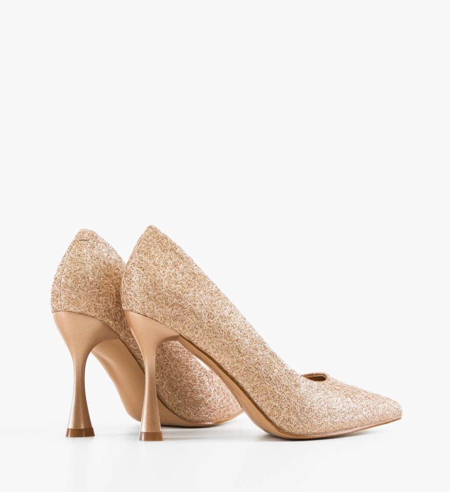 Pantofi stiletto dama Bridie Aurii 2 - Img 4