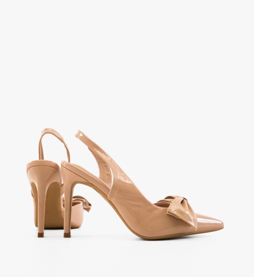 Pantofi stiletto dama Ebysyna Nude - Img 3
