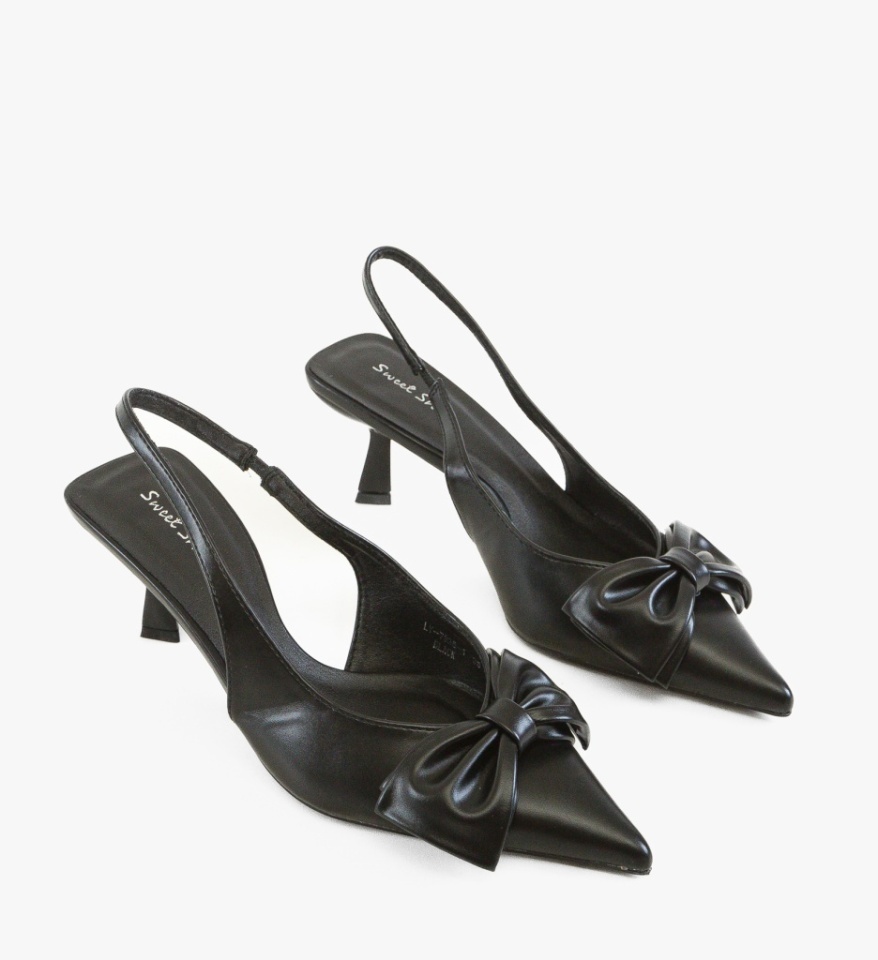 Pantofi stiletto dama Tomic Negri - Img 4