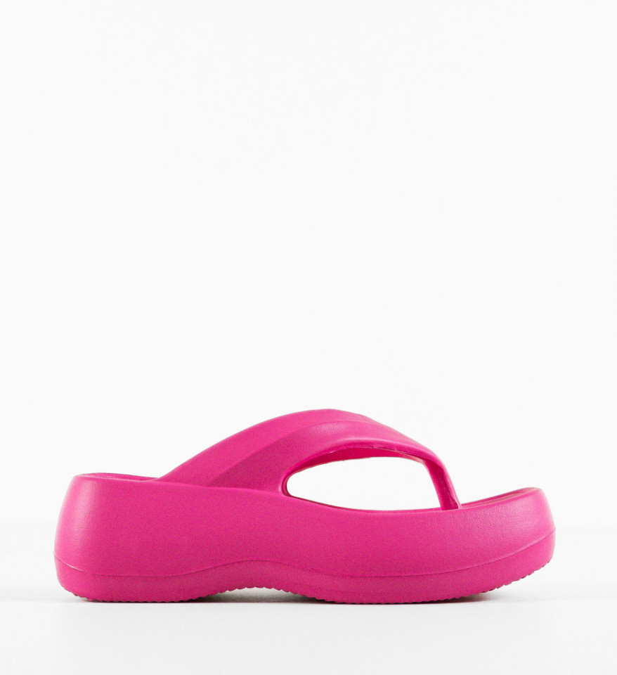 Papuci dama Omari Fuchsia - Img 2