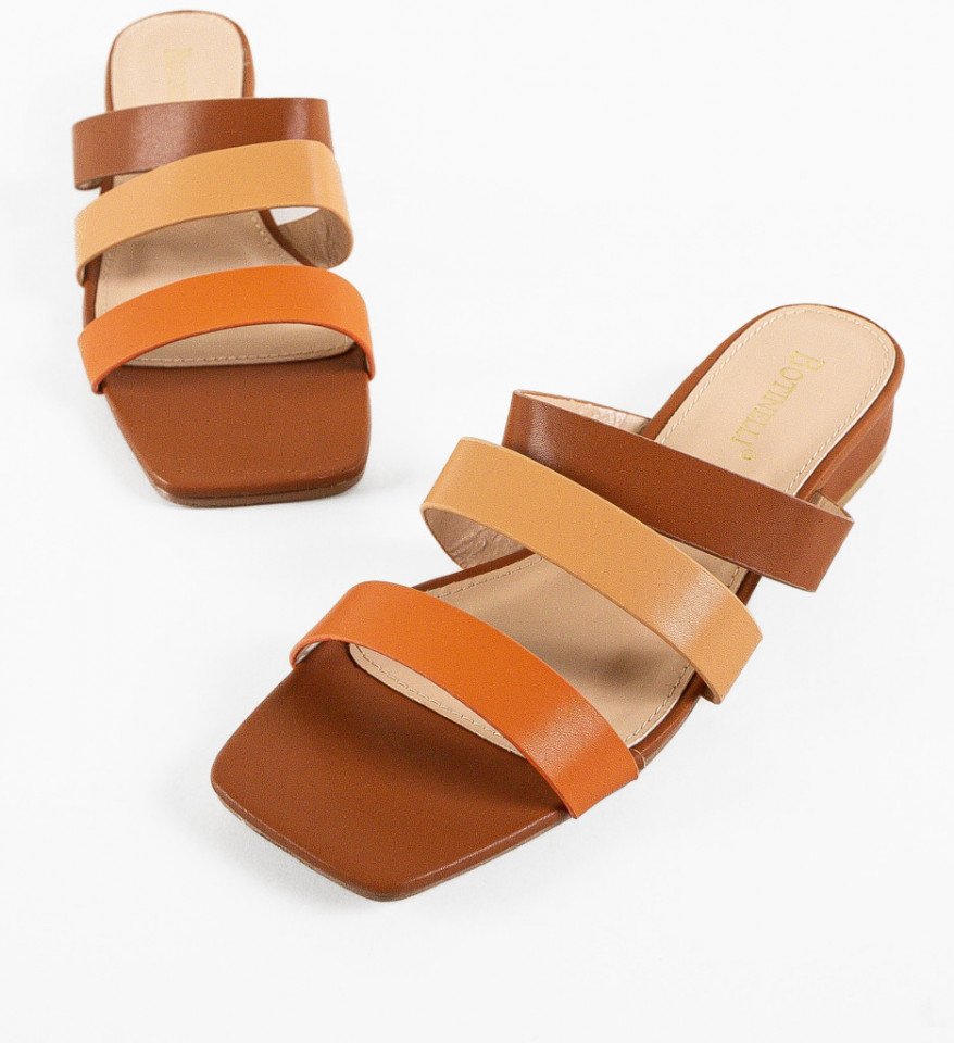 Papuci dama Thalassa Camel - Img 2