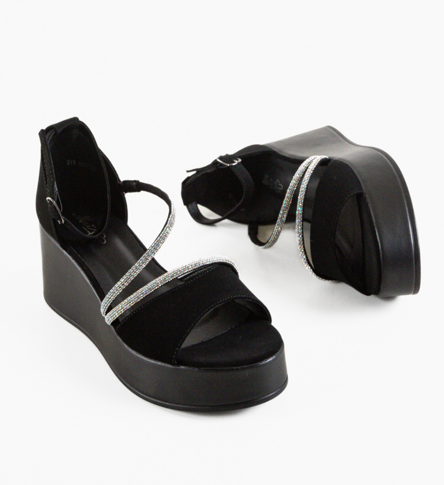 Platforme dama Jaida Negre - Img 4