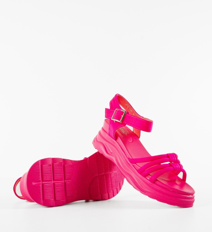 Platforme dama Patras Fuchsia - Img 4