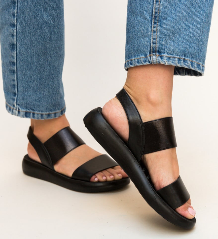 Sandale Cain Negre