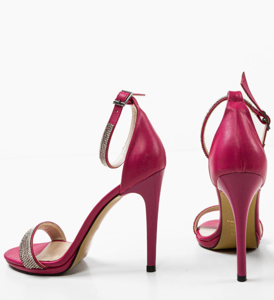 Sandale dama Cincil Fuchsia - Img 12