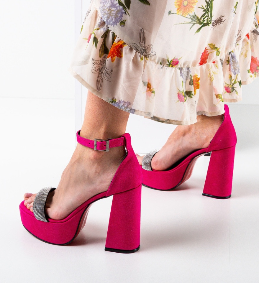 Sandale dama Gabama Fuchsia - Img 5