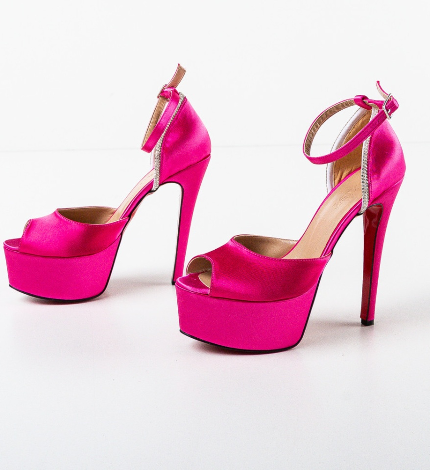 Sandale dama Ketta Fuchsia - Img 2