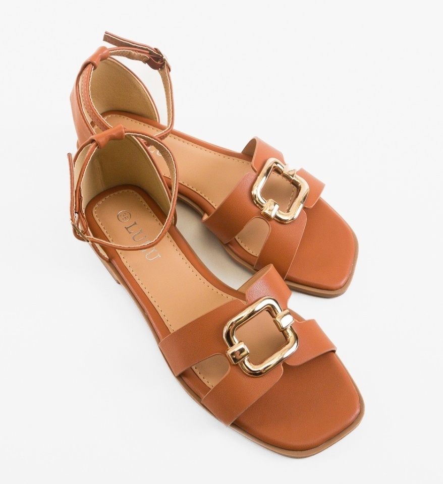 Sandale dama Kornela Camel - Img 2