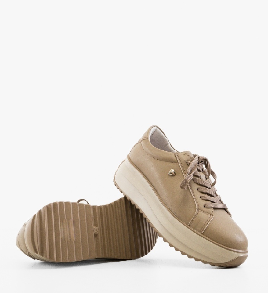 Sneakers dama Arioami Khaki - Img 6