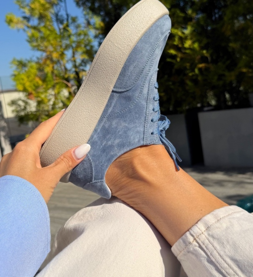 Sneakers dama Brittni Albastri - Img 7