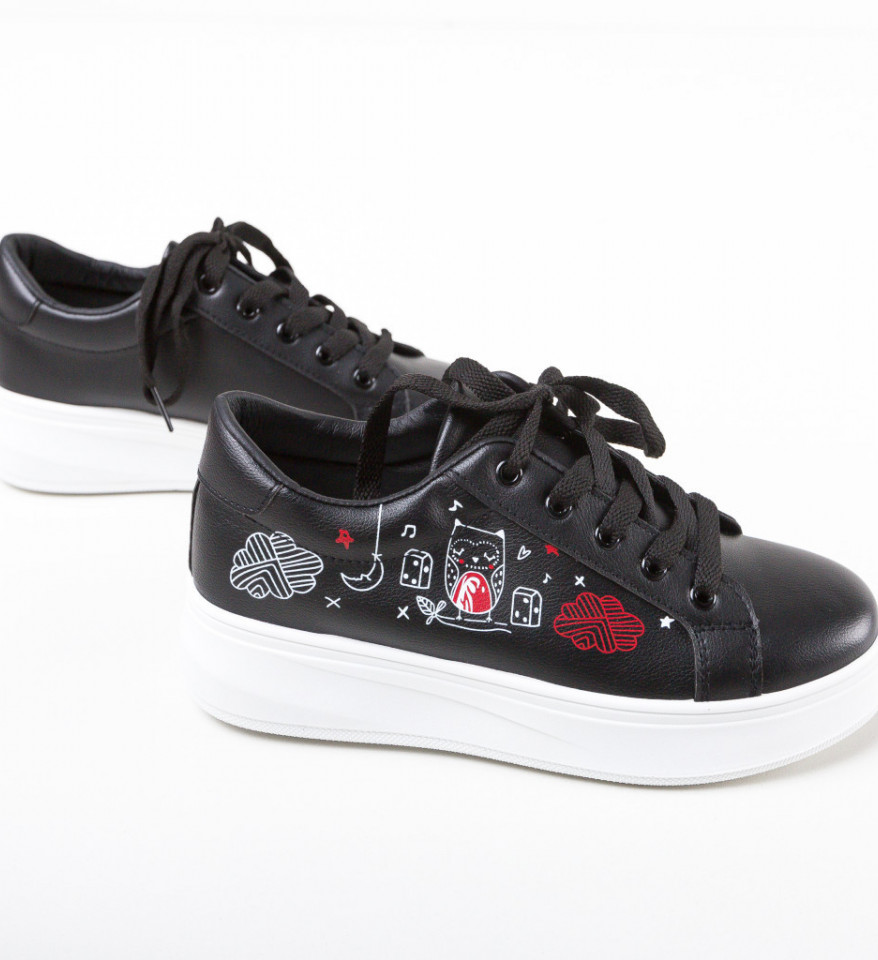 Sneakers dama Bufny Negri - Img 4