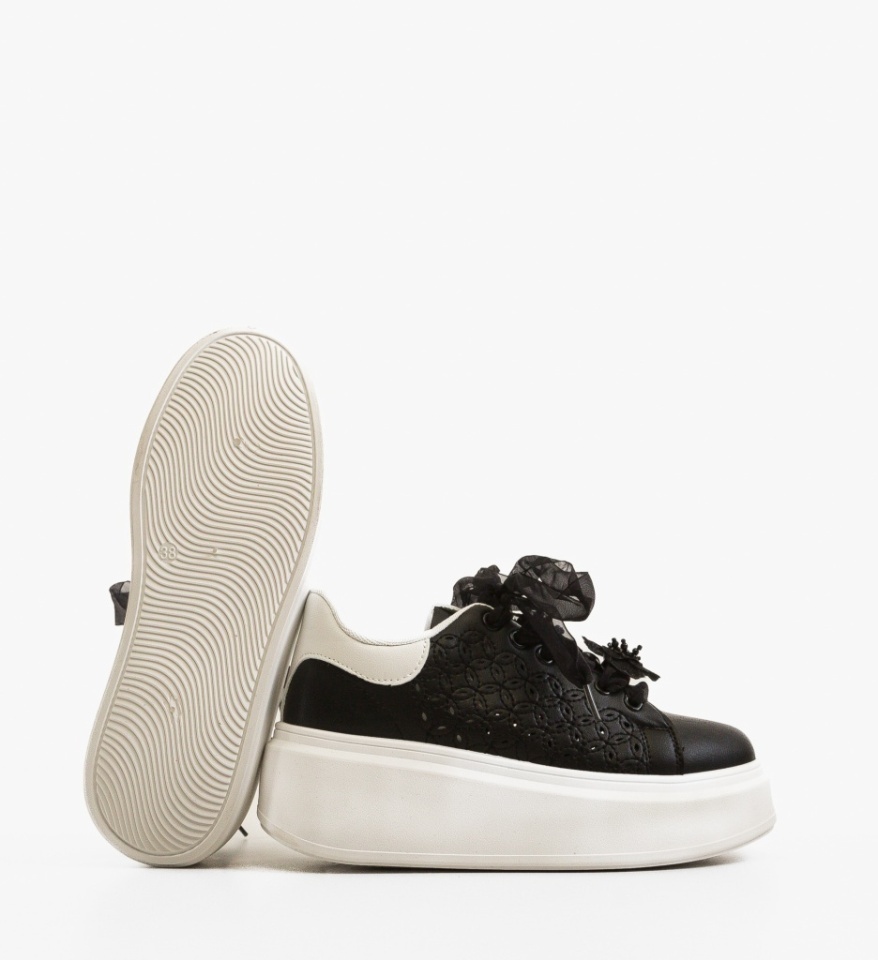 Sneakers dama Diflor Negri - Img 2