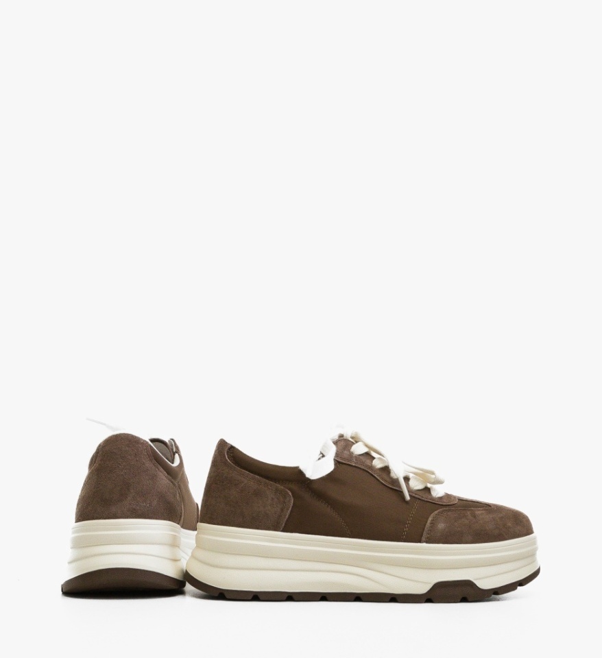 Sneakers dama Dynal Khaki - Img 3