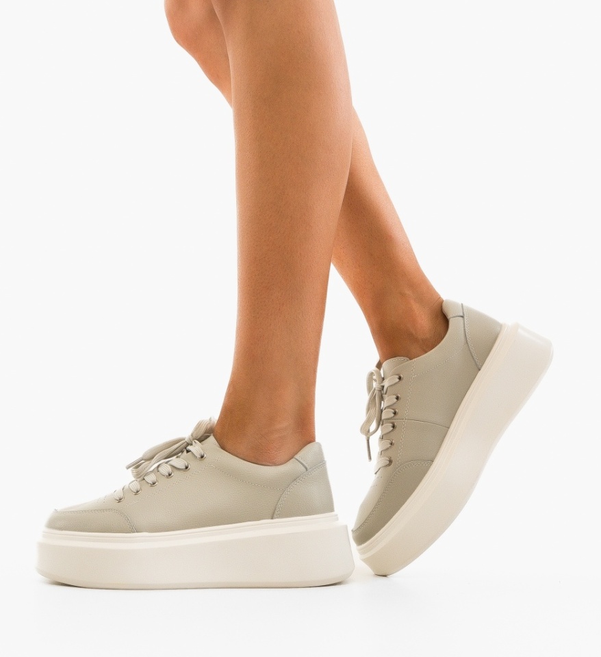 Sneakers Dama Etta Gri - Img 4