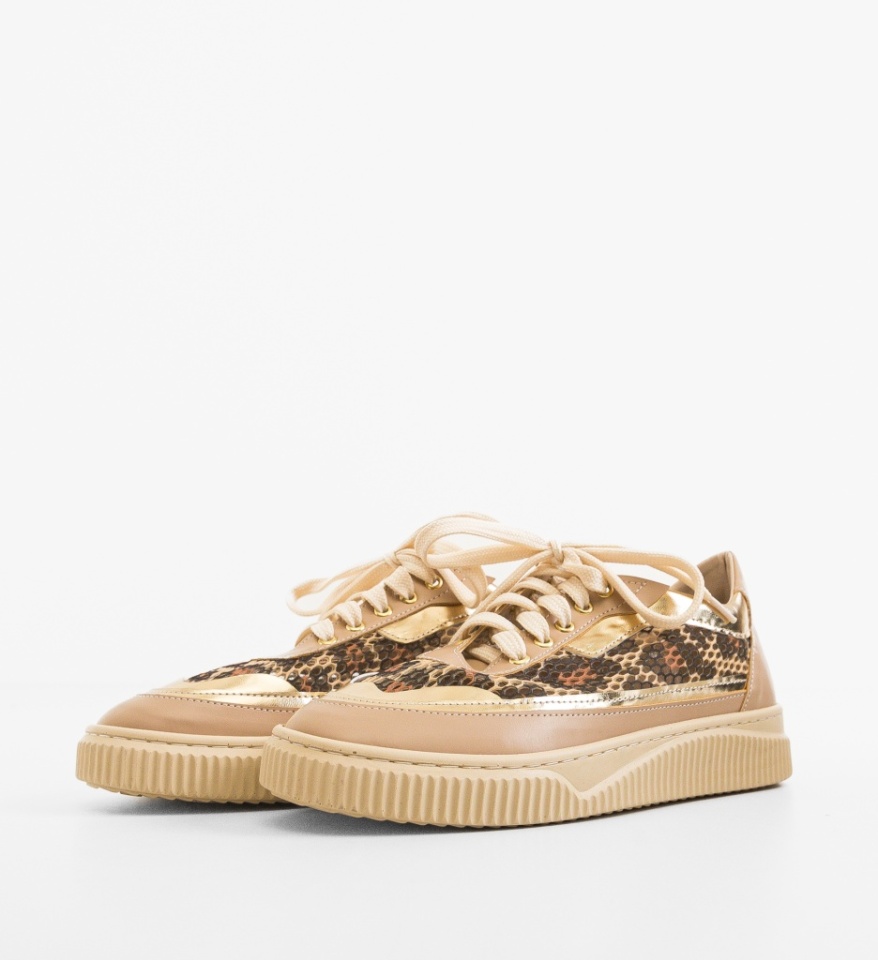 Sneakers dama Fleralis Nude - Img 2