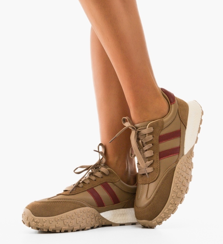 Sneakers dama Forale Khaki - Img 6