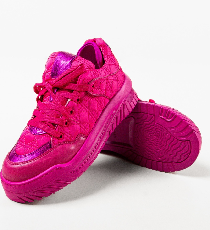 Sneakers dama Gaston Fuchsia - Img 7