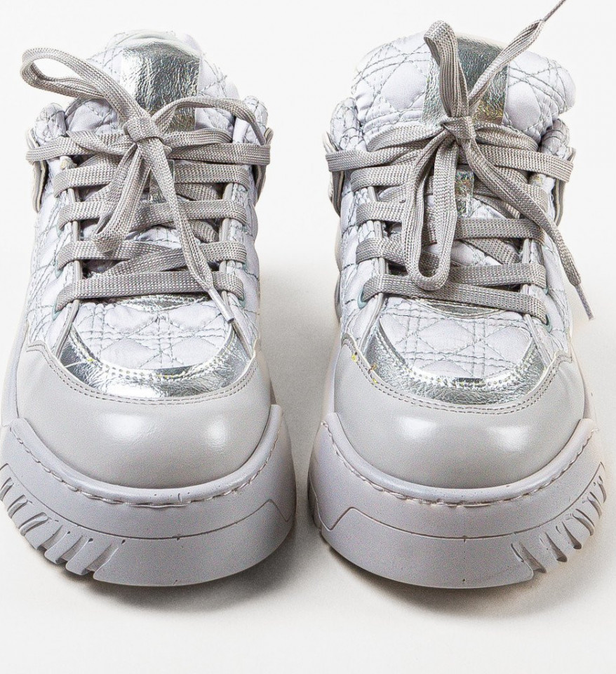 Sneakers dama Gaston Gri - Img 3