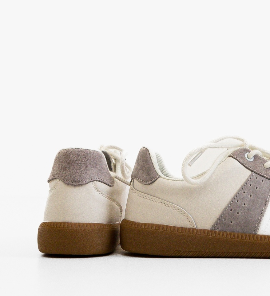 Sneakers dama Gazelle Gri - Img 2