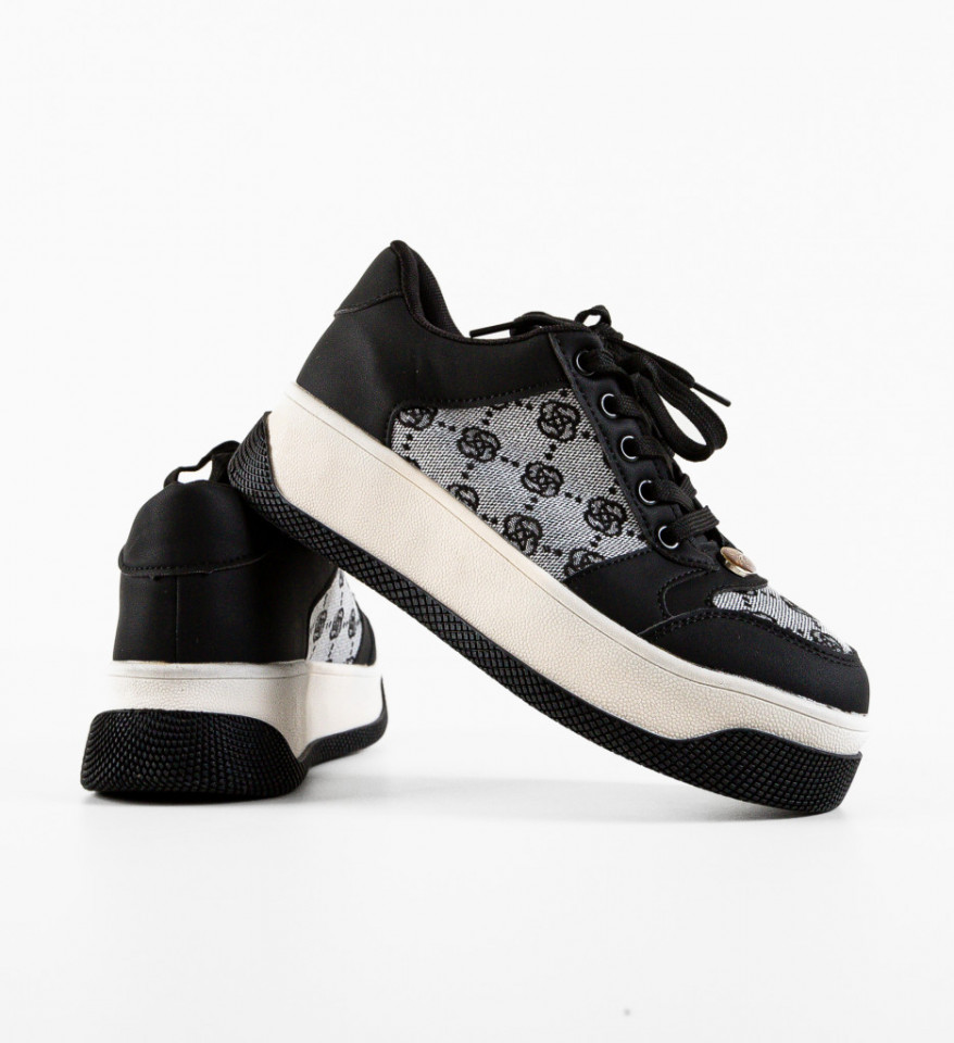 Sneakers dama Guett Negri 2 - Img 2