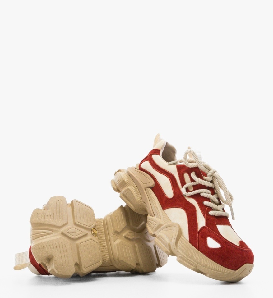 Sneakers dama Hurem Bej 2 - Img 3