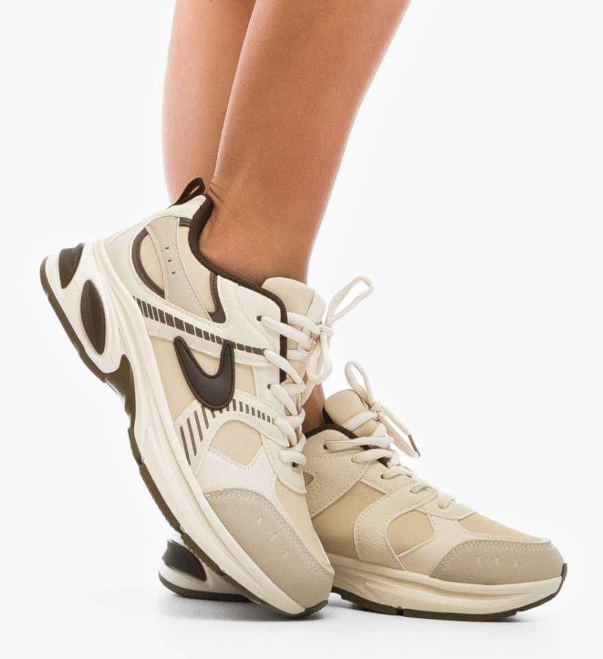 Sneakers dama Jakar Bej - Img 6