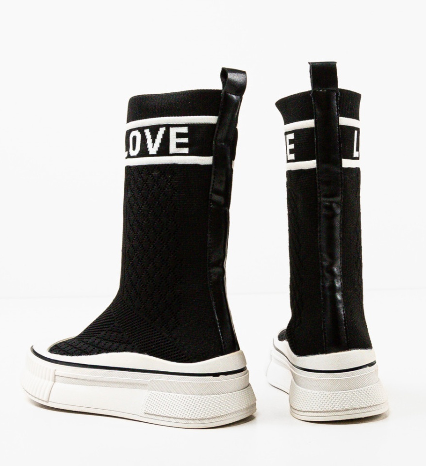 Sneakers dama Lovee Negri - Img 3