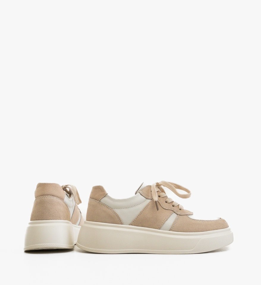 Sneakers Dama Miriam Bej - Img 2