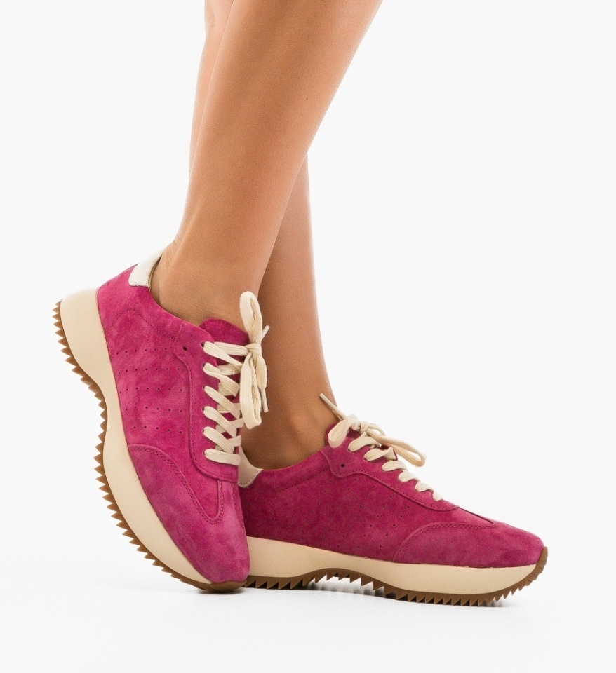 Sneakers dama Mumbay Fuchsia - Img 4