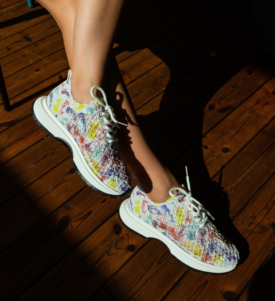 Sneakers dama Raven Multi 2 - Img 2
