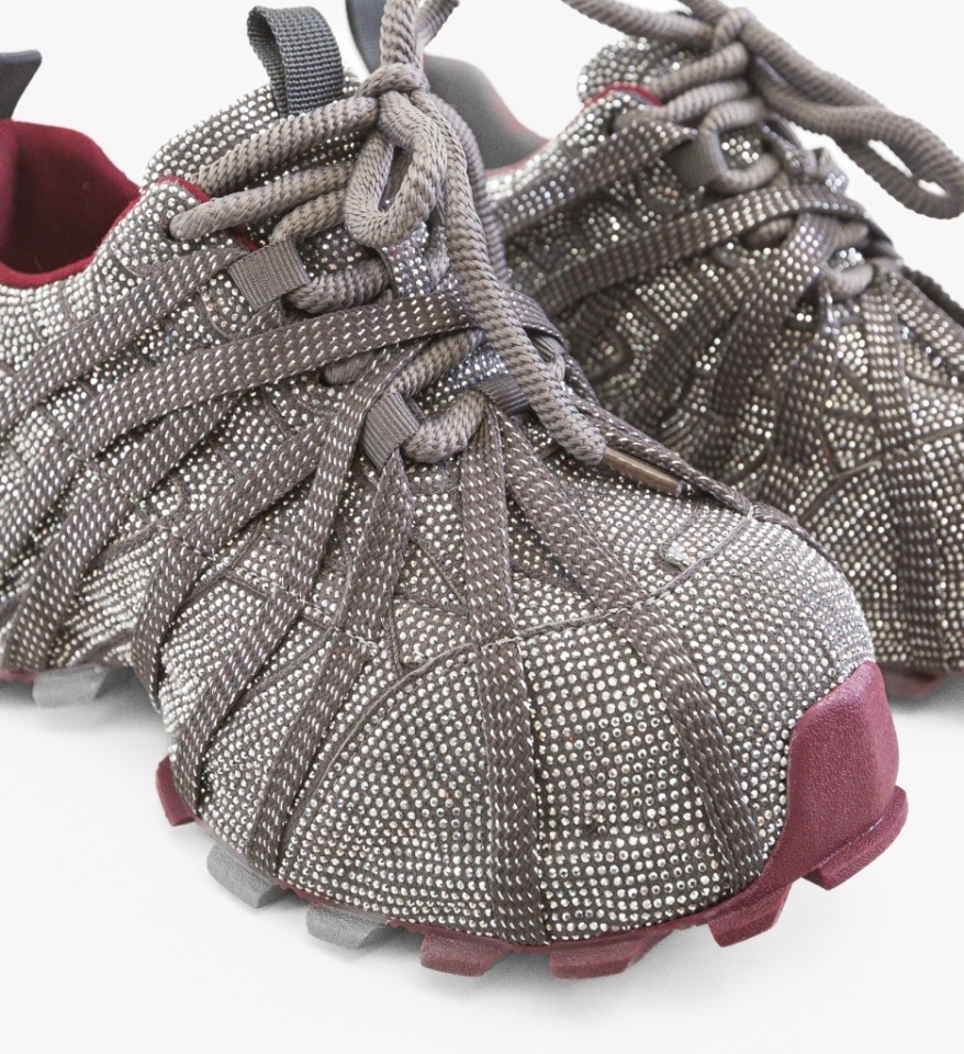 Sneakers dama Rodia Argintii - Img 3