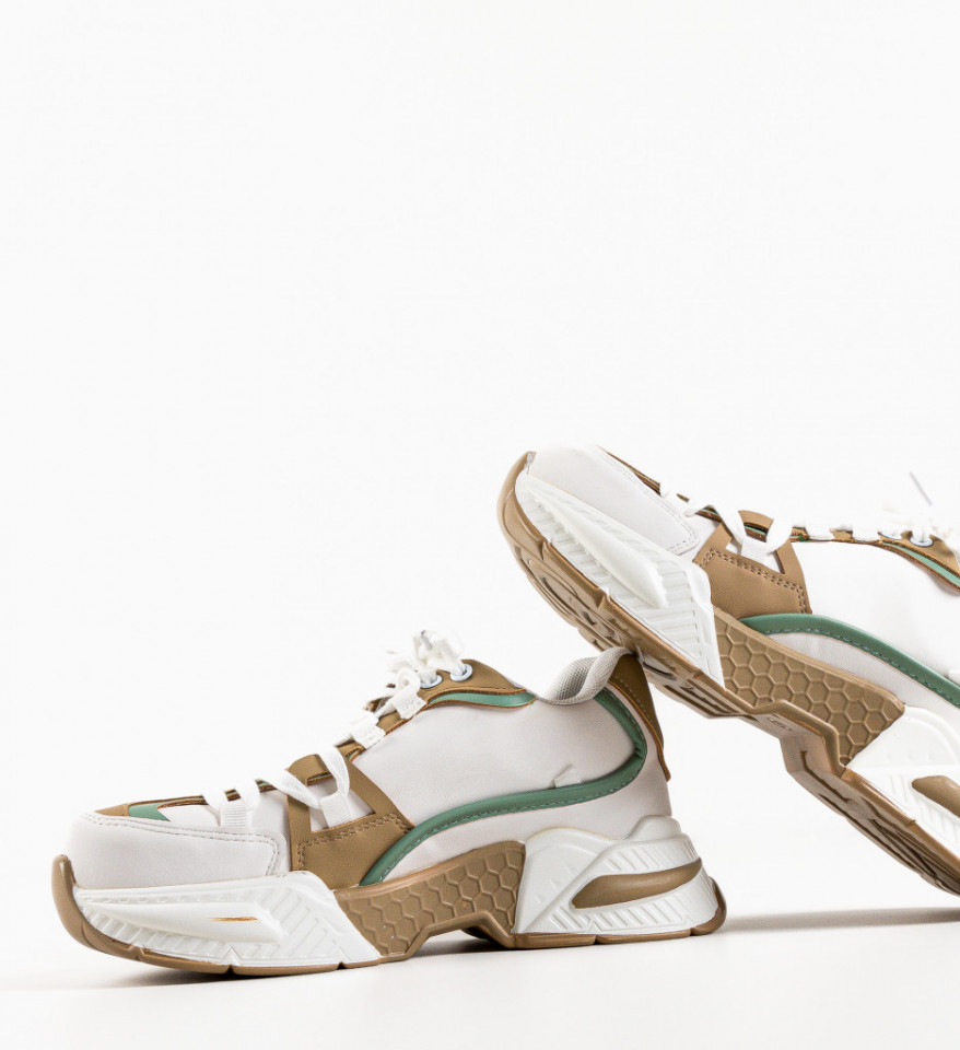 Sneakers dama Samir Khaki - Img 4