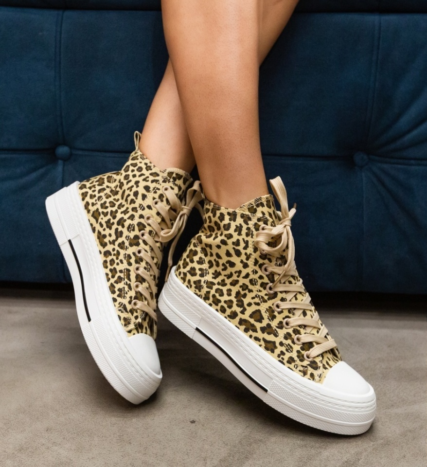 Sneakers dama Sketty Print - Img 3