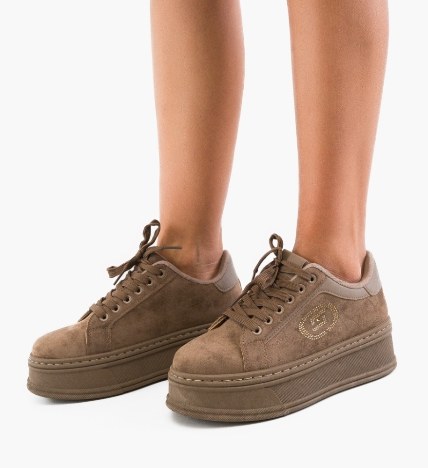 Sneakers dama Skila Khaki - Img 6