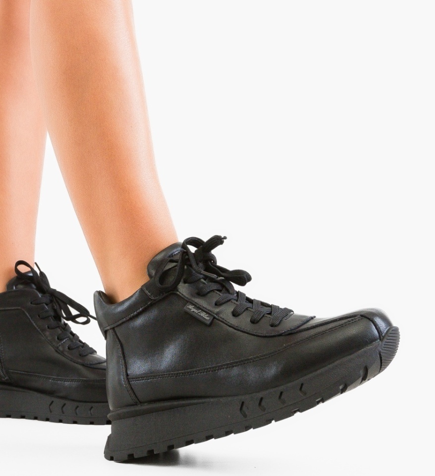 Sneakers dama Tek Negre - Img 6