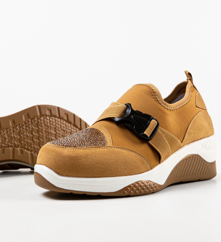 Sneakers dama Tensive Khaki - Img 9