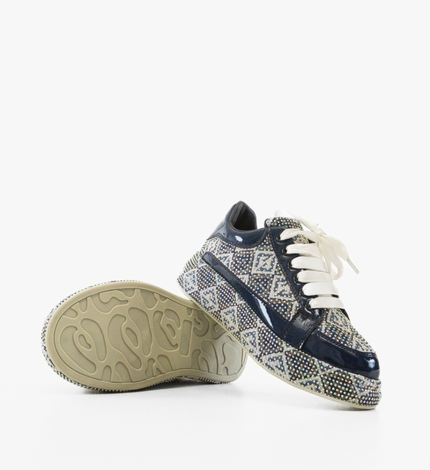 Sneakers dama Trente Bleumarin - Img 4
