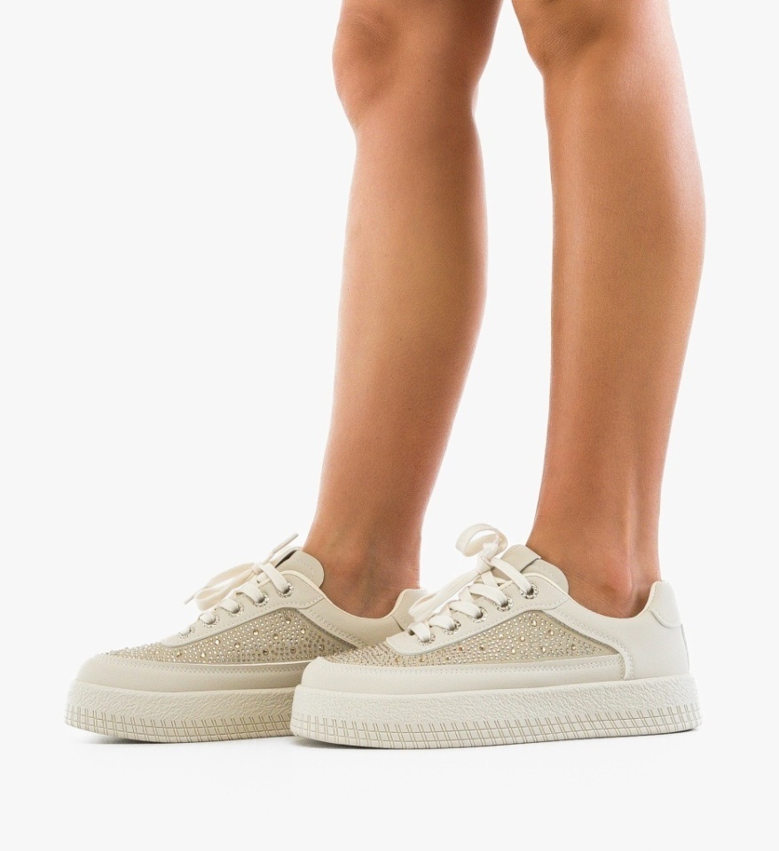 Sneakers dama Yahay Bej - Img 5