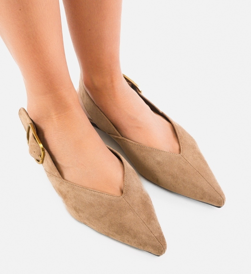 Balerini dama Dolfine Khaki - Img 5