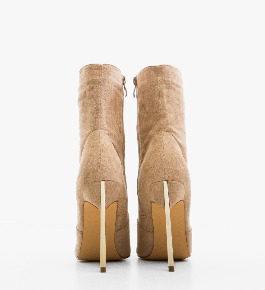 Botine dama Beinar Bej - Img 4