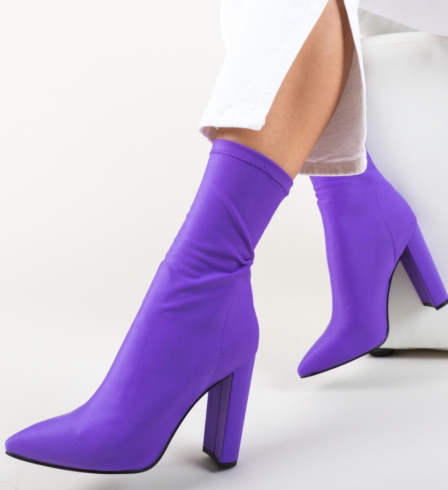 Botine dama Beuf Mov - Img 3