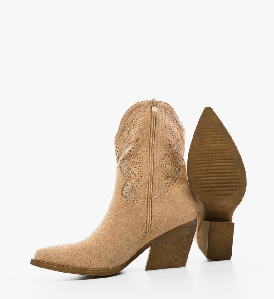 Botine dama Buroca Bej - Img 3
