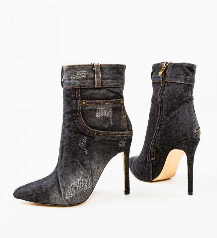 Botine dama Byron Negre - Img 4