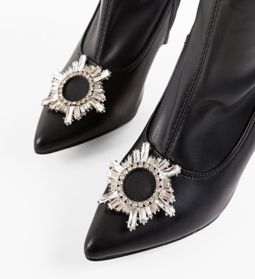 Botine dama Cooke Negre 2 - Img 3