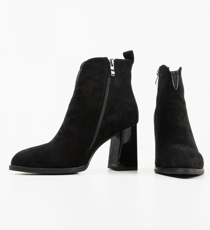 Botine dama Feltry Negre - Img 2
