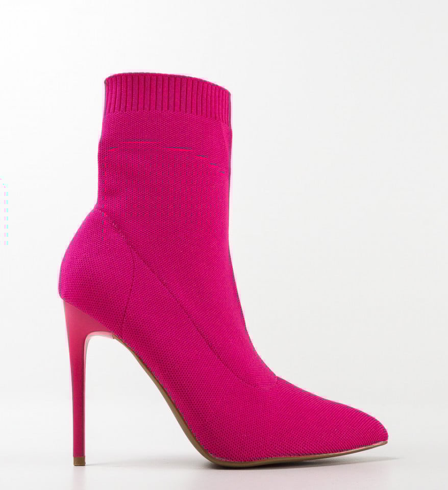 Botine dama Gluty Fuchsia