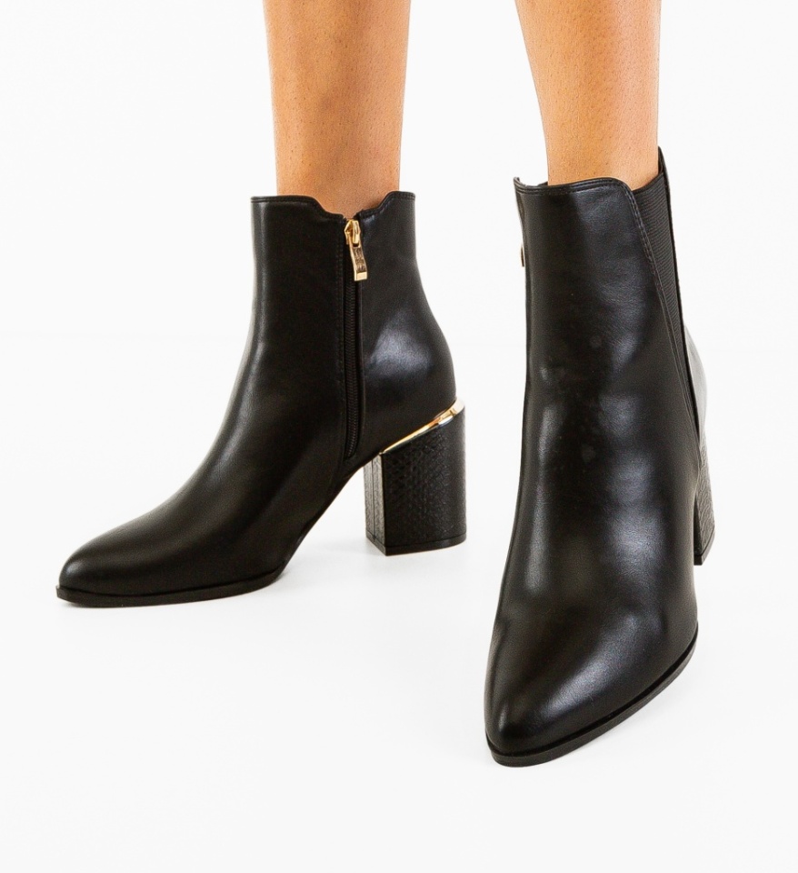 Botine dama Inimay Negre - Img 4