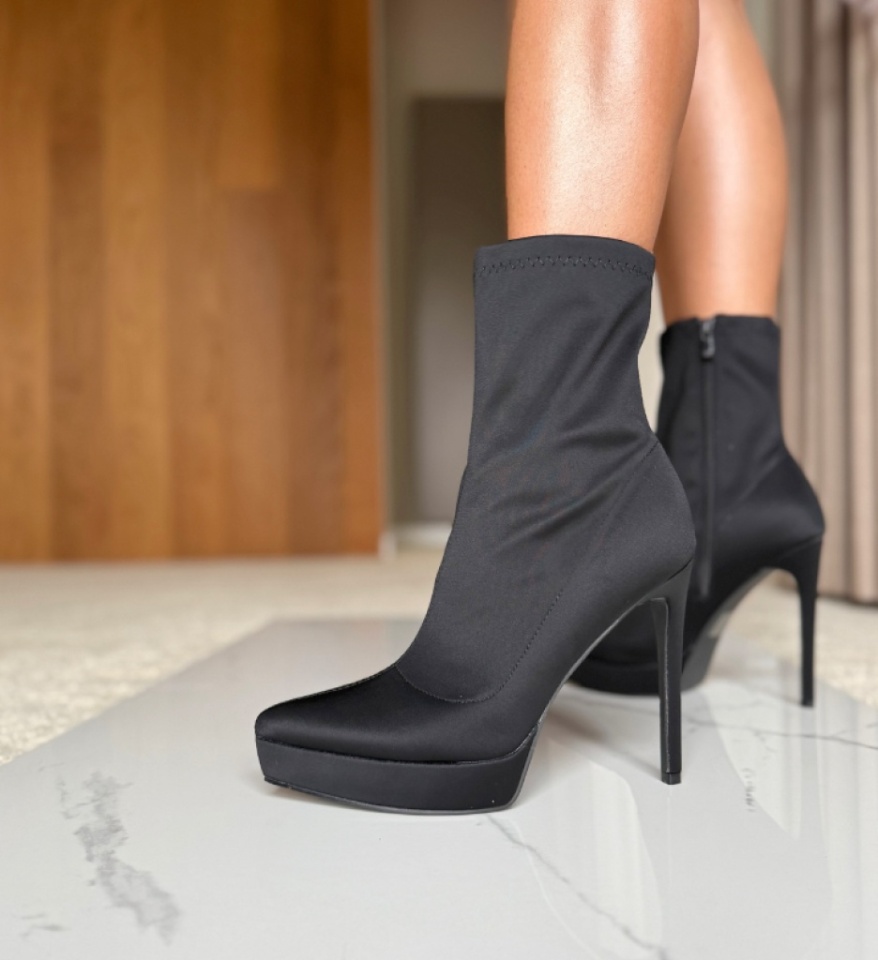 Botine dama Jahoi Negre - Img 12