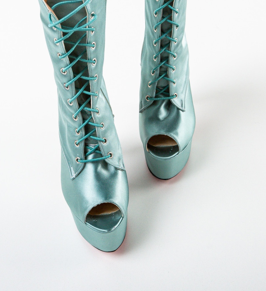 Botine dama Raxing Verzi - Img 4